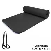 Yoga Mats - Black - View 1