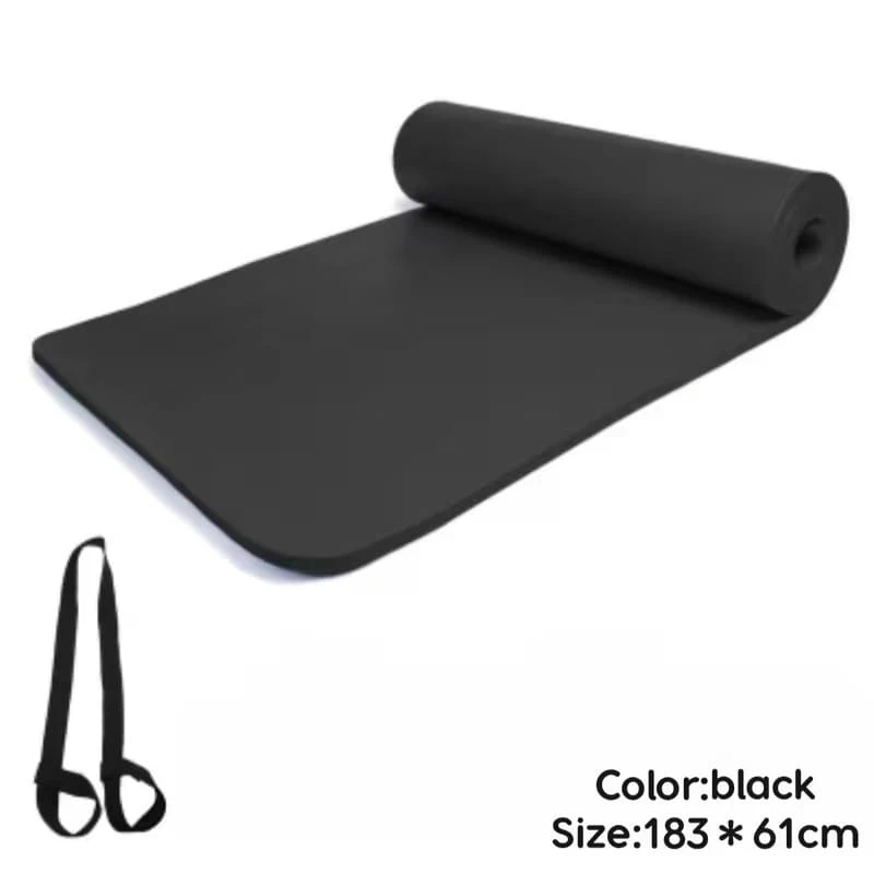 Yoga Mats - Black - View 1