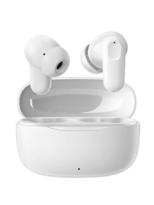 真无线耳机，耳塞，耳塞式耳机，无线耳机 - 兼容苹果和安卓系统，内置麦克风，防汗，电池续航时间长达 24 小时 - 白色，耳机>无线，无线耳机 - A18 - 查看 2