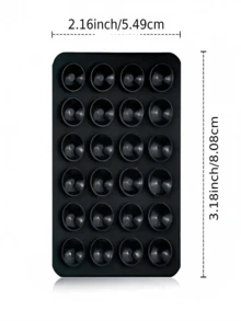 Cốc hút silicon hai mặt đa năng, miếng hút siêu dính, đồ dùng tiệc tùng, thích hợp làm giá đỡ điện thoại, giá đỡ trên bảng điều khiển ô tô, kính cửa sổ, máy tính bảng, giá đỡ GPS, đồ dùng gia đình. - Nhiều màu - Xem 3