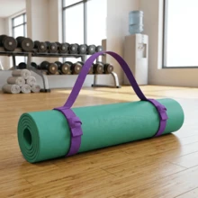 Raindrops 1Pcs Lavender Yoga Mat Sling For Carrying Yoga Mat - Default - View 1