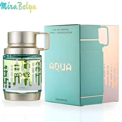 MIRABELYA ODY Perfume Aqua Edition Para Hombre Eau De Parfum 100ml Fragancia Fresca y Duradera