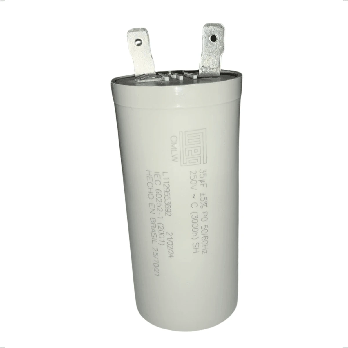 Capacitor 35uf 250v Tanquinho Suggar Lavamax 10kg 12kg 15kg Maquina Lavar Lavadora 110/220v WEG