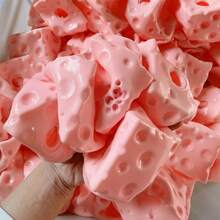 1pc Cheese Block Slow Rebound Stress Relief Toy: Cute Swiss Cheese Shaped Slow Rebound Toy, Soft And Slowly Rising, Suitable For Children And Adults, Great For Desktop Play And Anxiety Relief. - NNL29 - View 8