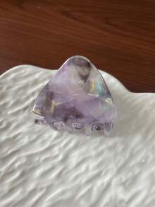 Elegant Acetate Triangle Hair Claw Clips, Chic French Style Hair Claw, Fashionable New Design - Multicolor - View 4