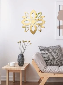 13片金色四叶花瓣镜面墙贴 - 花瓣 - 查看 4