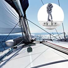 5pcs Stainless Steel Thickened Ceiling Hook, Heavy Duty Hanging Hook For Fans, Pulleys - Silver - View 7