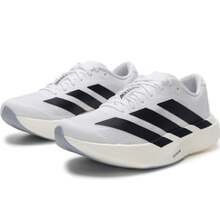 adidas Adizero Evo SL 低筒跑步鞋 女款 白黑 - 白黑色 - 查看 6
