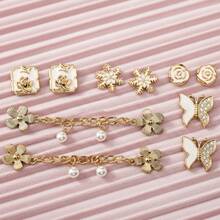 Basic Luxury Gold Sandal Pins And Buttons Set - KIT-pINS-1 - View 6