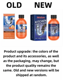 jakehoe Limpiador de desagües, mantenimiento de fregaderos domésticos, cocina, agente de mantenimiento de tuberías de inodoro. Diseñado especialmente para disolver rápidamente diversos tipos de obstrucciones y restaurar un drenaje suave. - En polvo - Ver 10