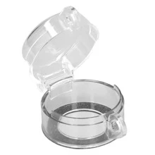 30mm Push Button Switch Protector Emergency Stop Switch Transparent Dustproof Cover BS‑02 - Clear - View 4