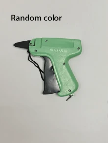 1 Set High Speed Clothing Tag Gun - 1000pcs Barbs, 5pcs Needles, DIY Clothing Tag Maker, Suitable For Apparel Price Tags - Green - View 8