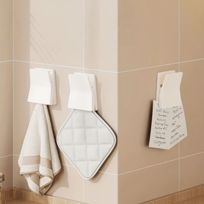 2pcs Kitchen Glove Storage Clips - Thickened Kitchen Storage Clips, Suitable For Kitchen Glove Storage Hooks, Dish Glove Hooks, Household Rubber Glove Racks, Cloth Clips, Wall-Mounted Glove Hook Storage Clips, Towel Clips - Closet Organizer Clips