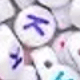 White Plus Color Letter Set