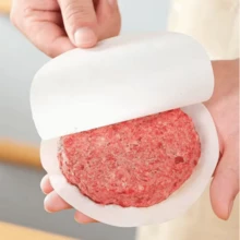 100/500 piezas de papel antiadherente para hamburguesas, papel absorbente de aceite para barbacoa, usado para separar hamburguesas/hamburguesas, almacenamiento, congelación, utensilios de cocina, suministros de cocina, accesorios de cocina, artículos de cocina para el hogar - Ver 5
