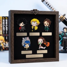 Set de 4 piezas de accesorios de anime caliente "[Título del anime]", llavero de personajes de dibujos animados de moda, colgante de bolso, adecuado para uso diario o como regalo - Multicolor - Ver 3
