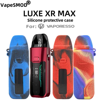 VapeSMOD Funda de silicona popular adecuada para Vaporesso Luxe Xrmax, cubierta protectora, material de silicona líquida, suave y amigable con la piel, antideslizante, protección de Body completo contra caídas