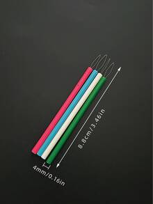 8.8cm Extended Handle Plastic Needle Threader, Easy To Operate And Labor-Saving, Suitable For Seniors And People With Poor Eyesight To Easily Thread Needles, Ideal For Daily Home Clothing Repair And Sewing - Extended Plastic Thread Threader - View 8