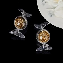 12个透明糖果盒，创意糖果造型糖果展示盒，适用于圣诞节、感恩节、狂欢节、复活节、婚礼派对、成人礼、毕业季、生日、金婚纪念日糖果甜点包装展示盒。 - 透明 - 查看 4