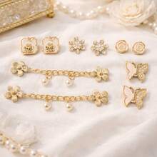 Basic Luxury Gold Sandal Pins And Buttons Set - KIT-pINS-1 - View 1