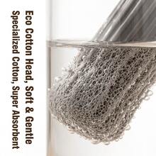 迷你拖把多功能桌面家用手持折叠浴室清洁吸水拖把 - 單棉頭 - 查看 2