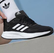 Giày chạy bộ cổ thấp adidas DURAMO SL 2.0 dành cho nữ - Đen và trắng - Xem 5