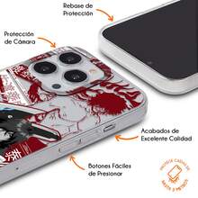 Funda Compatible con Oukitél Blich Ishigo Llasutora Zado Chád Golpe del Diblo Anime Protector para Carcasa Anticaídas a Prueba De Golpes TPU. - transparente - Ver 3