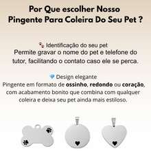Personalized Pet Cat ID Tag With Name, QR Code, And Phrase - Silver Front Accessory - xương - Xem 4