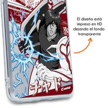Funda Compatible con Oukitél Blich Ishigo Llasutora Zado Chád Golpe del Diblo Anime Protector para Carcasa Anticaídas a Prueba De Golpes TPU. - transparente - Ver 2
