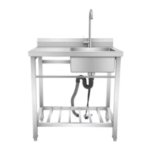 SHIOUCY Fregaderos de cocina - Plateado - Ver 9