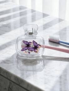 Bộ 2 hộp đựng bàn chải đánh răng di động thiết kế hình quả anh đào, họa tiết quả anh đào dễ thương với màu trắng trong suốt và đỏ trong suốt, hộp đựng bàn chải đánh răng du lịch, kẹp bảo vệ đầu bàn chải đánh răng di động, kẹp giữ bàn chải đánh răng, vỏ bảo vệ bàn chải đánh răng, bảo vệ đầu bàn chải đánh răng, thiết kế nhỏ gọn dễ mang theo, vỏ bảo vệ đầu bàn chải đánh răng chống bụi khi đi du lịch, món quà tuyệt vời nhất cho người yêu, bạn bè, gia đình, giáo viên, người đam mê du lịch, vật dụng cần thiết cho gia đình, ký túc xá. - Nhiều màu - Xem 8