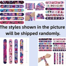 12 piezas Pulseras de fiesta con diseño de bruja de KPOP, adecuadas como pequeños regalos, pulseras de presión [Estilos aleatorios] - Multicolor - Ver 6