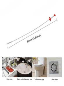 1pc Multi-Functional Soft Grabbing Claw - Easy To Unclog Drains, Remove Hair, Clean Sinks And Toilets - Essential Tool For Kitchen And Bathroom - Multiple Styles - View 7