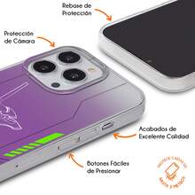 Funda Compatible con Oukitél Eva Test Type Unit 01 Protector GENESÍS Carcasa Anticaídas a Prueba De Golpes Evangelino TPU. - transparente - Ver 3