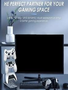 (2-7 Daysmust Arrive)Universal 3-Layer Controller Stand & Headphone Stand Game Accessories Compatible With Switch Game Controller, Headphones, Acrylic Holder Rack, Detachable Display Stand, Gamepad Stand, Headphone & Game Controller Display Holder Organizer, Transparent Display Stand, Controller Holder Controller,Gaming Headset,Transparent Controller Display Stand, Detachable Headphone Holder, Headphone Holder, Game Controller Headset Holder Stand For ONE Switch Switch Pro, Controller Holder Headset Stand Game Accessory, Desk Mounts For Controller, Desktop Gamepad Holder, Build Your Gaming Fortress - Ideal Desk Mount For Gamers,Transparent - Xem 5