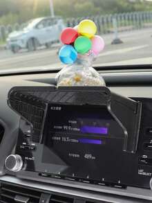 Universal Car GPS Sunshade – 7-12 Inch Dashboard Cover For Navigation, Radio & Rearview Display, Anti-Glare & UV Protection, Durable Adjustable Design, Fits All Cars - GPS Sunshade - View 4