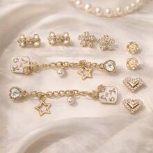 Basic Luxury Gold Sandal Pins And Buttons Set - KIT-pINS-4 - View 3