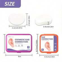 18pcs Invisible Ear Patches, For Daily Beauty Use, Ear Patches, For Women And Men - Multicolor - View 2