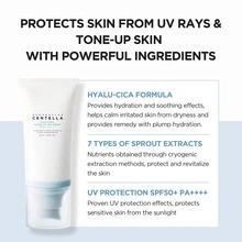 Madagascar Centella Air-Fit Suncream Light 1.69 Fl. Oz (50ml) - trắng - Xem 5