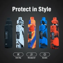 VapeSMOD Silicone Case Suitable For VOOPOO DragX Mod, Full Body Protection, Anti-Slip, Anti-Drop, Protective Cover, Soft Texture Design - Multicolor - View 3