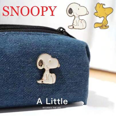 1pc Cartoon Enamel Brooch, Metal Badge Backpack Clothing Jewelry Accessory (Random Style)