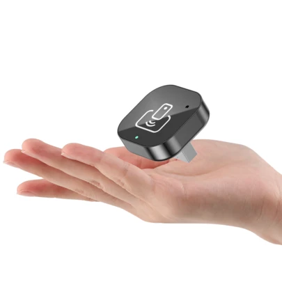 Spedal 无线 CarPlay 适配器和 Android Auto Dongle，快速自动连接，小巧即插即用无线 CarPlay 转换器，兼容 和 Android，USB/USB-C 接口，无延迟，无缝重连（黑色）