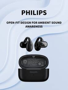 PHILIPS 飞利浦 TAT2469 蓝牙无线耳机，开放式设计，通话清晰，音质均衡，触控操作 - 查看 2