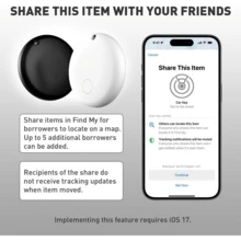 1 قطعة/2 قطعة جهاز تتبع GPS، جهاز تتبع بلوتوث ذكي Apple Airtag، جهاز تتبع بلوتوث ذكي لنظام IOS، جهاز البحث عن العناصر المعتمد من Apple MFI، جهاز تتبع الأمتعة، جهاز تحديد موقع العناصر، جهاز تتبع ذكي متوافق مع تطبيق Apple Find My (نظام IOS فقط) (غير متوافق مع Android)، مناسب للمحفظة والأمتعة والسيارة والعناصر الثمينة والأشخاص المهمين وسيناريوهات تحديد المواقع الأخرى - متعدد الألوان - مشاهدة 6