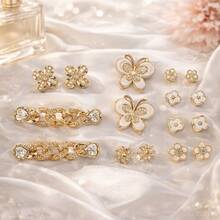 Basic Luxury Gold Sandal Pins And Buttons Set - KIT-pINS-7 - View 4
