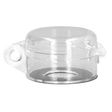 30mm Push Button Switch Protector Emergency Stop Switch Transparent Dustproof Cover BS‑02 - Clear - View 7