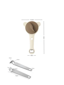 可调节开瓶器，适用于2.5-10厘米的瓶/罐开口，多功能开瓶器/开罐器，家用旋盖开启器，罐头开瓶器 - 查看 12