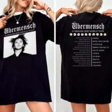 Ubermensch Gdragon Shirt, Kpop Tour Shirt, Gdragon  Graphic T-Shirt - màu đen - Xem 6