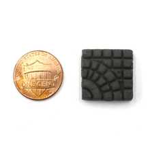 10片/20片/50片 2x2厘米 微型粘土砖铺路石，适用于模型制作和娃娃屋 - As photos - 查看 2