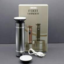 1200mAh 可充电电动磨脚器 - USB 充电，强力去除老茧，带液晶显示屏和 2 个可替换纳米磨头 - 男女皆宜，非常适合居家修脚和脱毛，是馈赠佳品。 - 彩色 - 查看 12